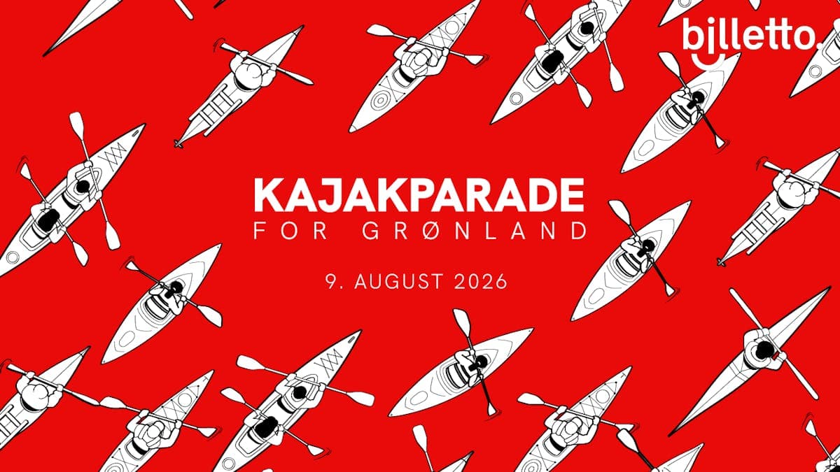 Kajakparade for Grønland