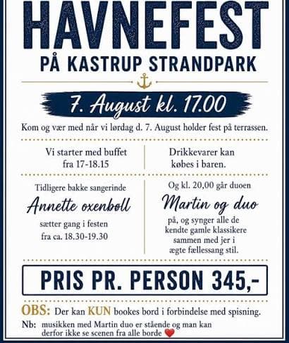 HAVNEFEST PÅ KASTRUP STRANDPARK